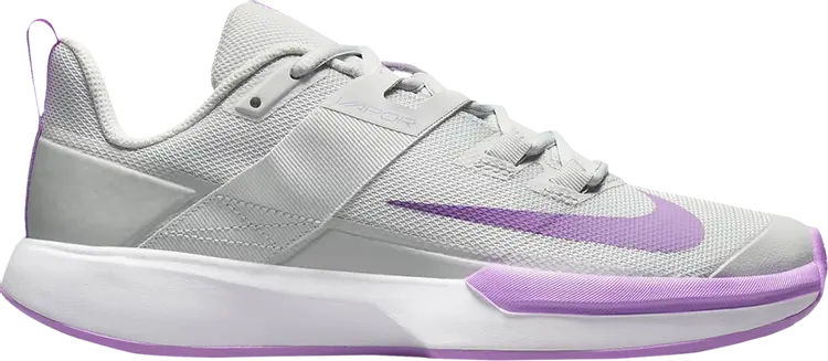 

Кроссовки Nike Wmns NikeCourt Vapor Lite 'Photon Dust Fuchsia Glow', серый