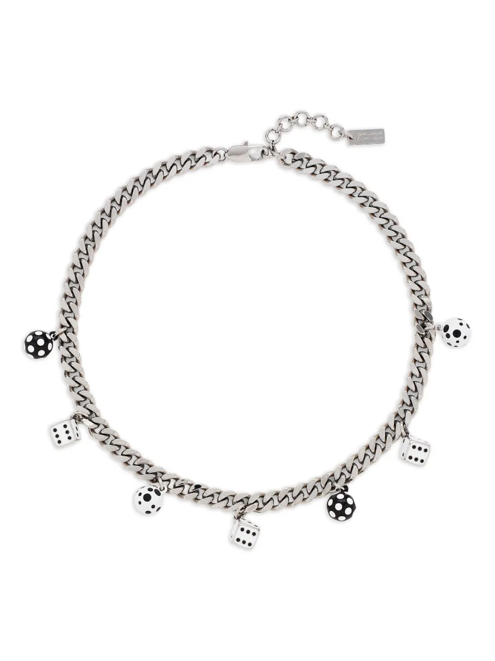 

Колье The Dice из коллаборации с Derrick Adams MARC JACOBS, серебряный