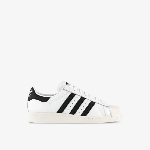 

Низкие кожаные кроссовки Superstar 82 Adidas, черный