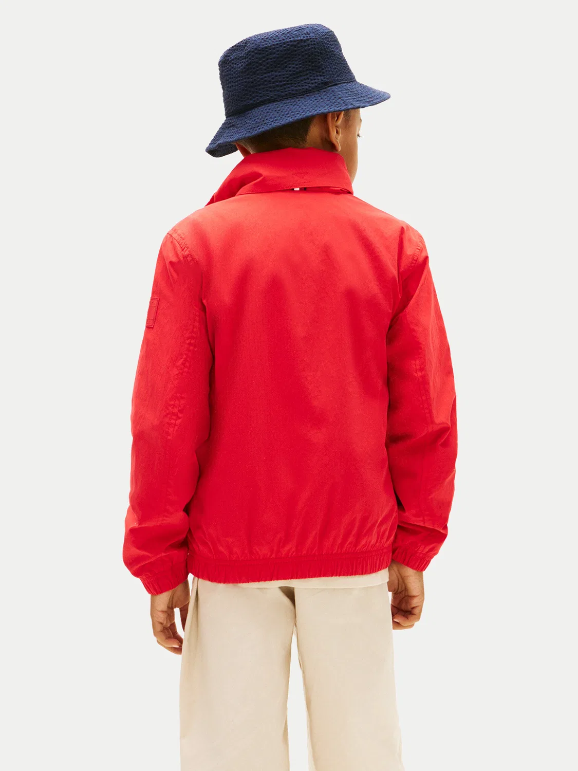 Демисезонная куртка стандартного кроя для мальчика Essential Tommy Hilfiger, красный — фото 3