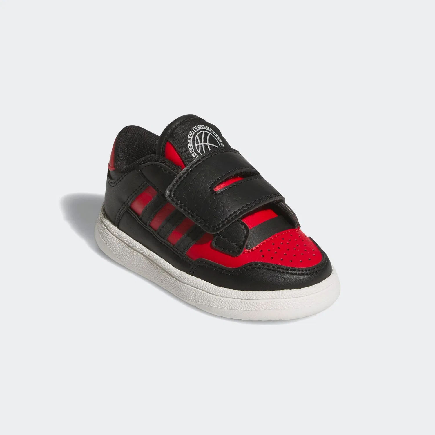 Детские кроссовки из синтетической кожи Adidas Sportswear, Core Black/Collegiate Red/Core White