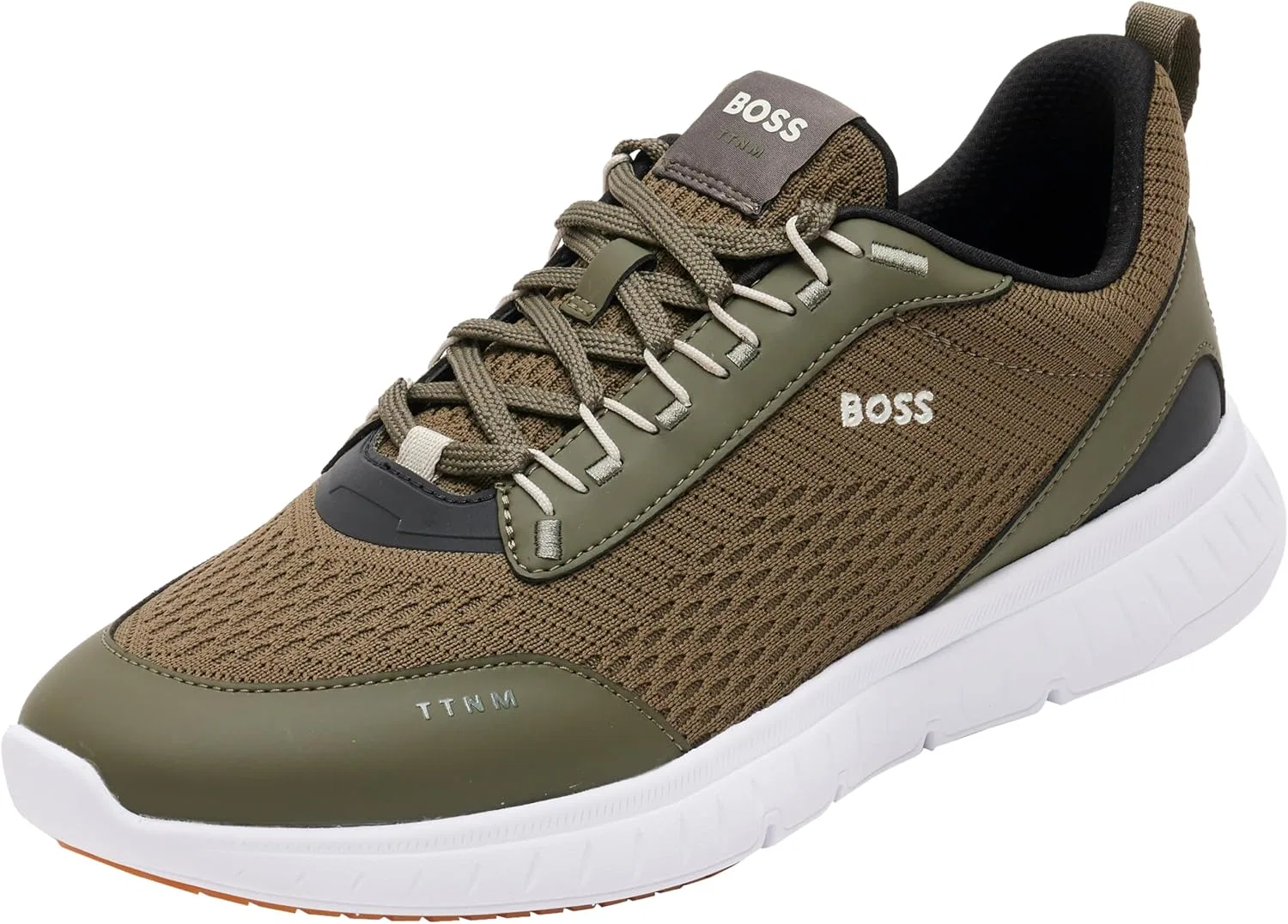 Мужские беговые кроссовки BOSS Light_Runn_KnelRunning, Dark Green308.
