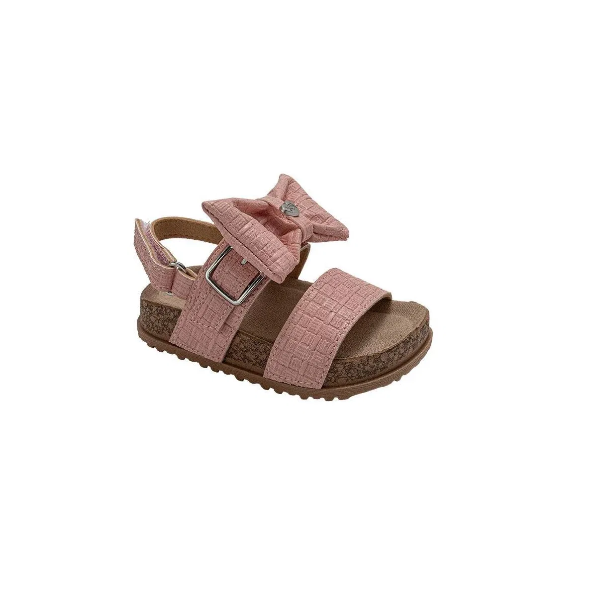 Детские сандалии для девочек с бантом PIXIE BLOOM, Light Pink