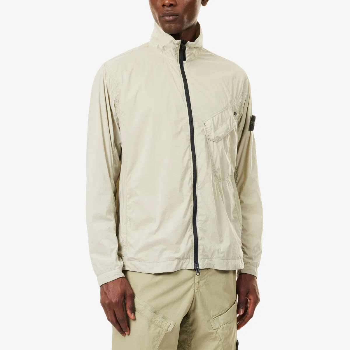 Сверхлегкая нейлоновая куртка Stone Island, песочный — фото 3