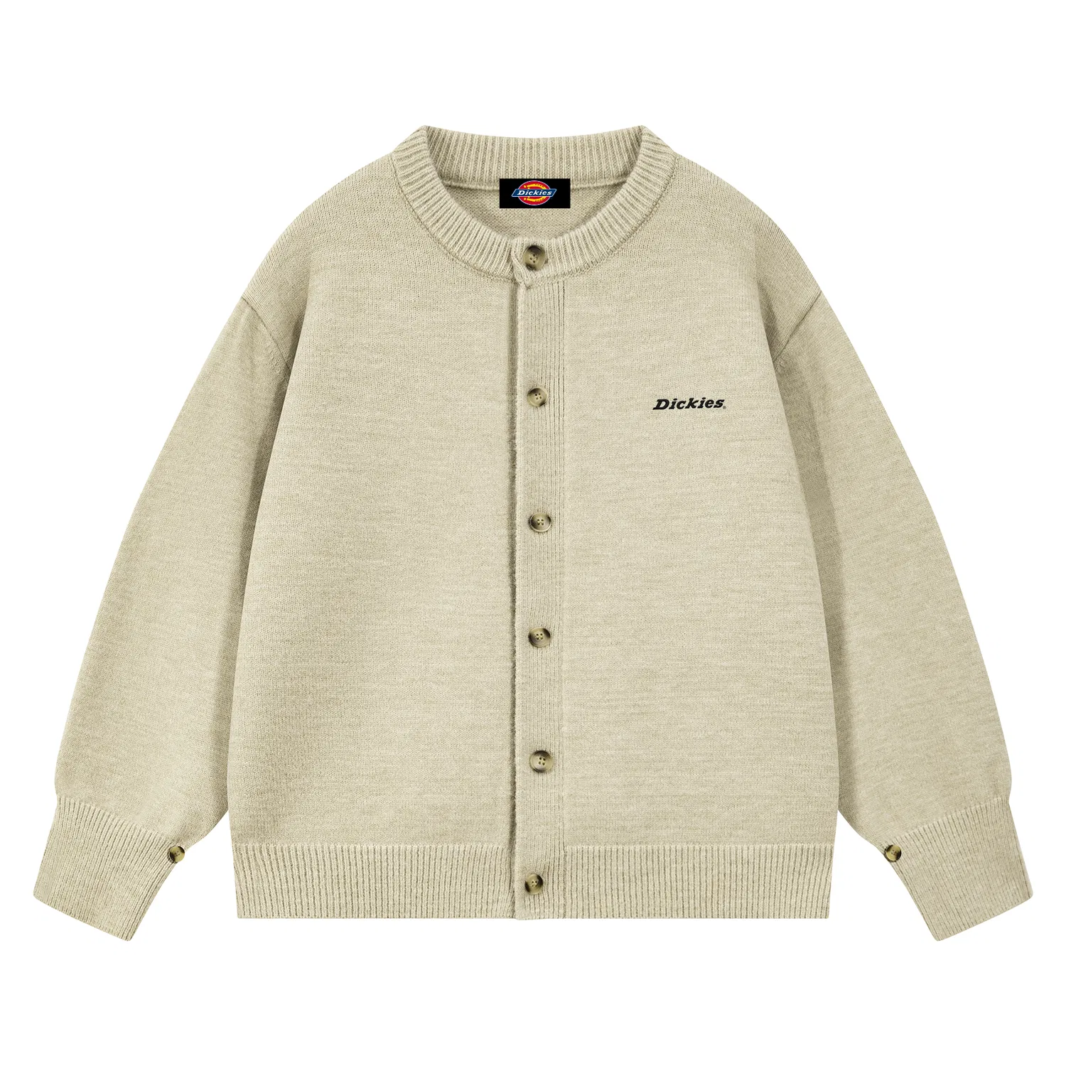 Детский свитшот с круглым вырезом Dickies, Black Gray — фото 4