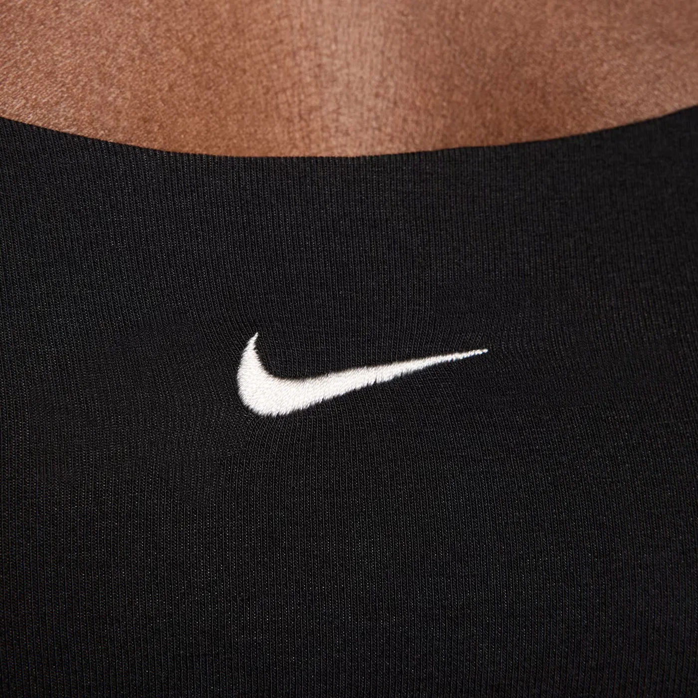 Топ с длинным рукавом Chill Knit Nike, черный — фото 4