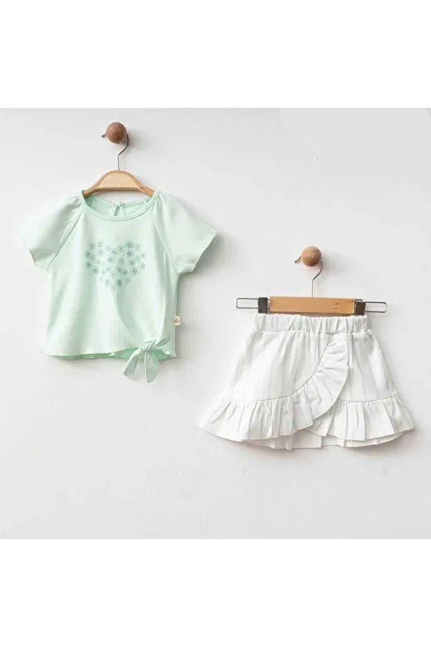 Детский комплект для новорожденных с принтом Eslenza, Mint Green