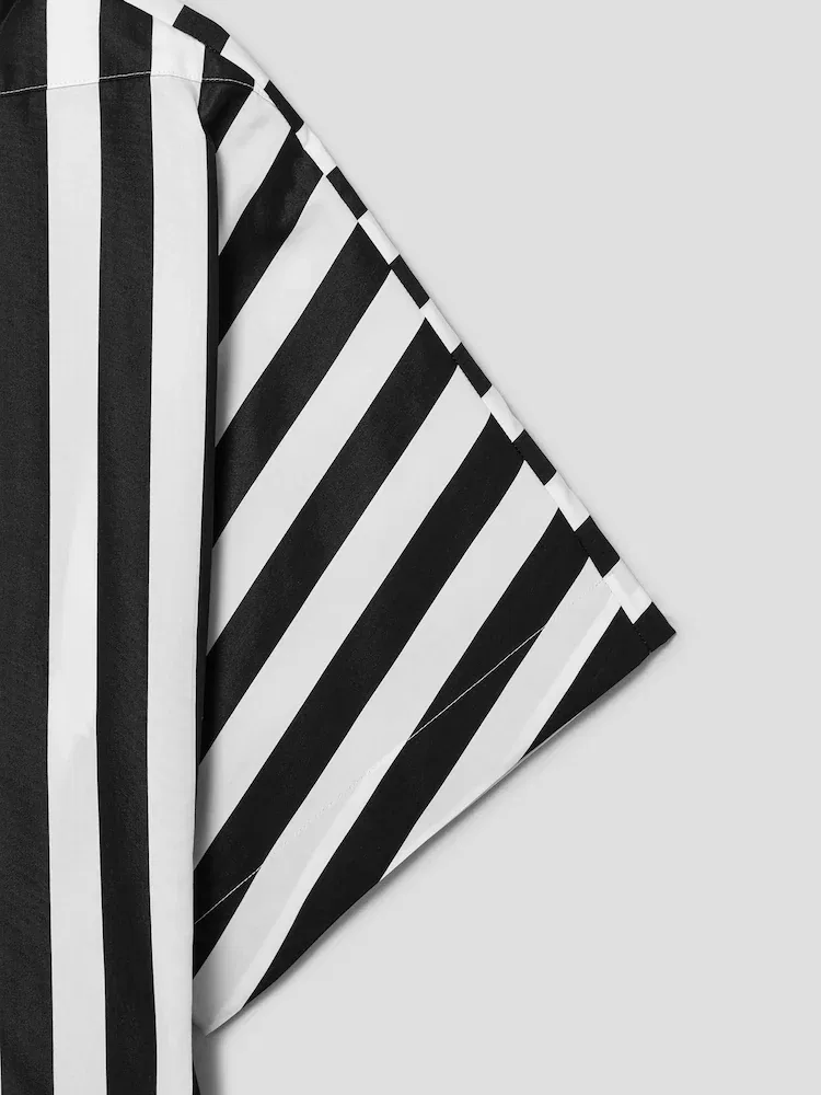 Туника Jacquard Medium Stripes JACQUEMUS, Black — фото 4