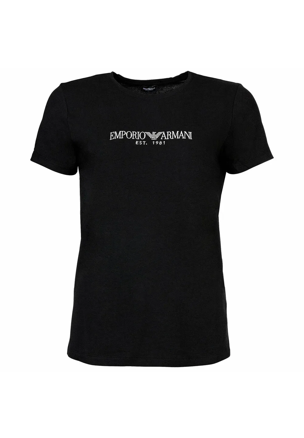 Футболка с принтом Emporio Armani, Schwarz