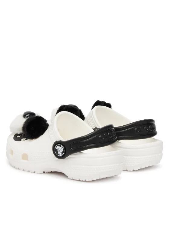 Шлепанцы Classic IAM Panda Clog T Crocs, белый — фото 3