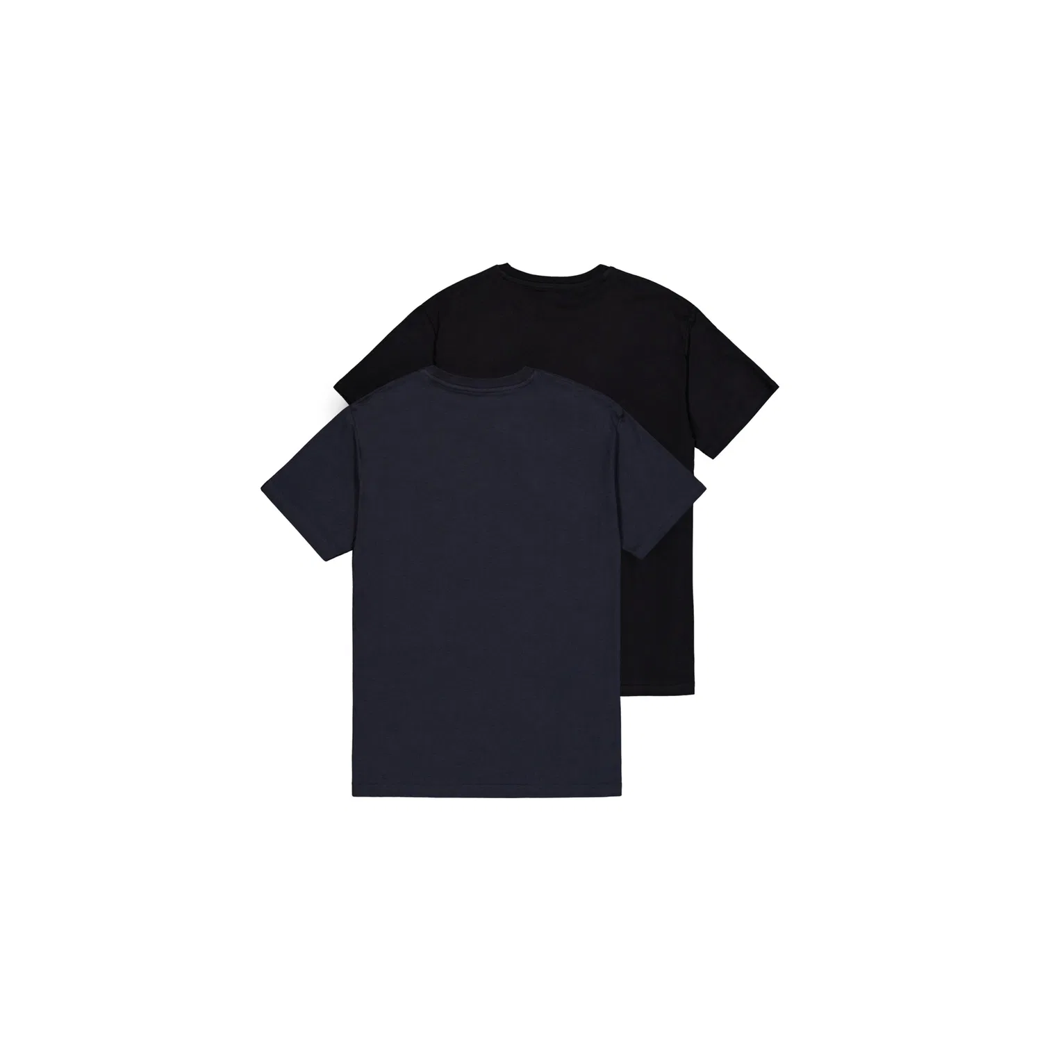 Детские футболки с круглым вырезом Alpha Industries, Black/Rep.Blue — фото 2
