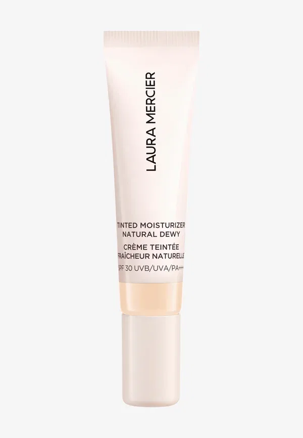 Тонированный увлажняющий крем SPF 30 Mini tinted moisturizer natural dewy spf 30 Laura Mercier, 0n silk, 15 мл, цвет 0n silk