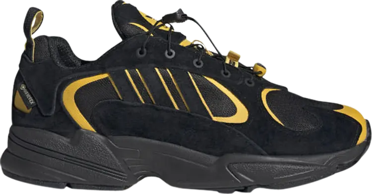 

Кроссовки Adidas WANTO x Yung-1 Gore-Tex 'Black Yellow', черный