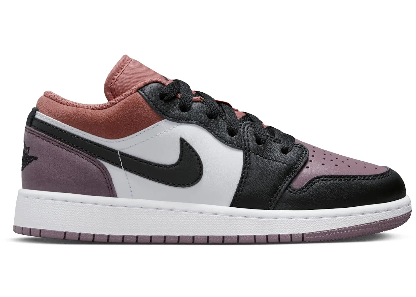 Детские кроссовки Lifestyle Jordan 1 Low SE Jordan, White/Sky J Orange/Sky J Mauve/Black