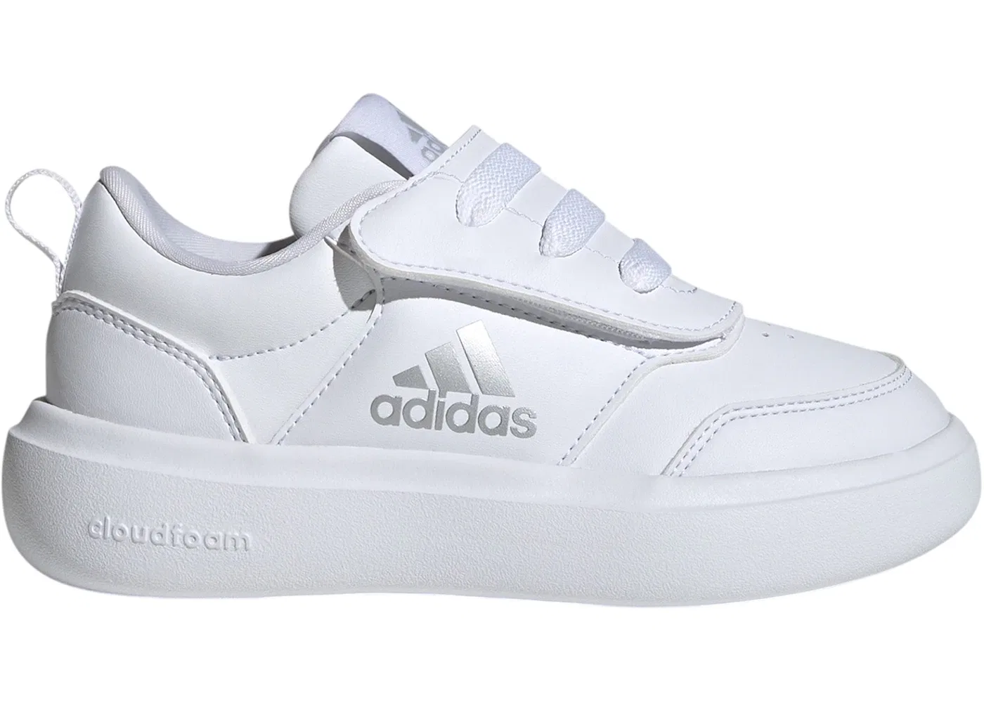 Детские кроссовки lifestyle Adidas Park Street, Cloud White/Silver Metallic/Cloud White