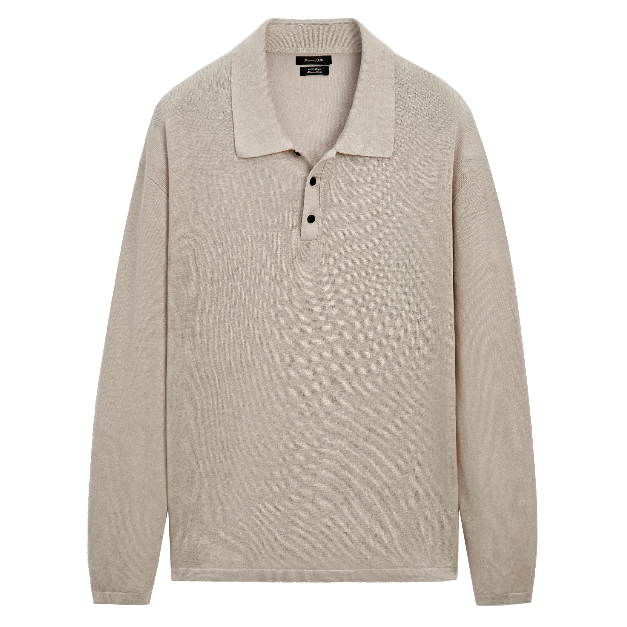 

Свитер с воротником-поло из 100% льна Massimo Dutti, серо-коричневый, Бежевый, Свитер с воротником-поло из 100% льна Massimo Dutti, серо-коричневый