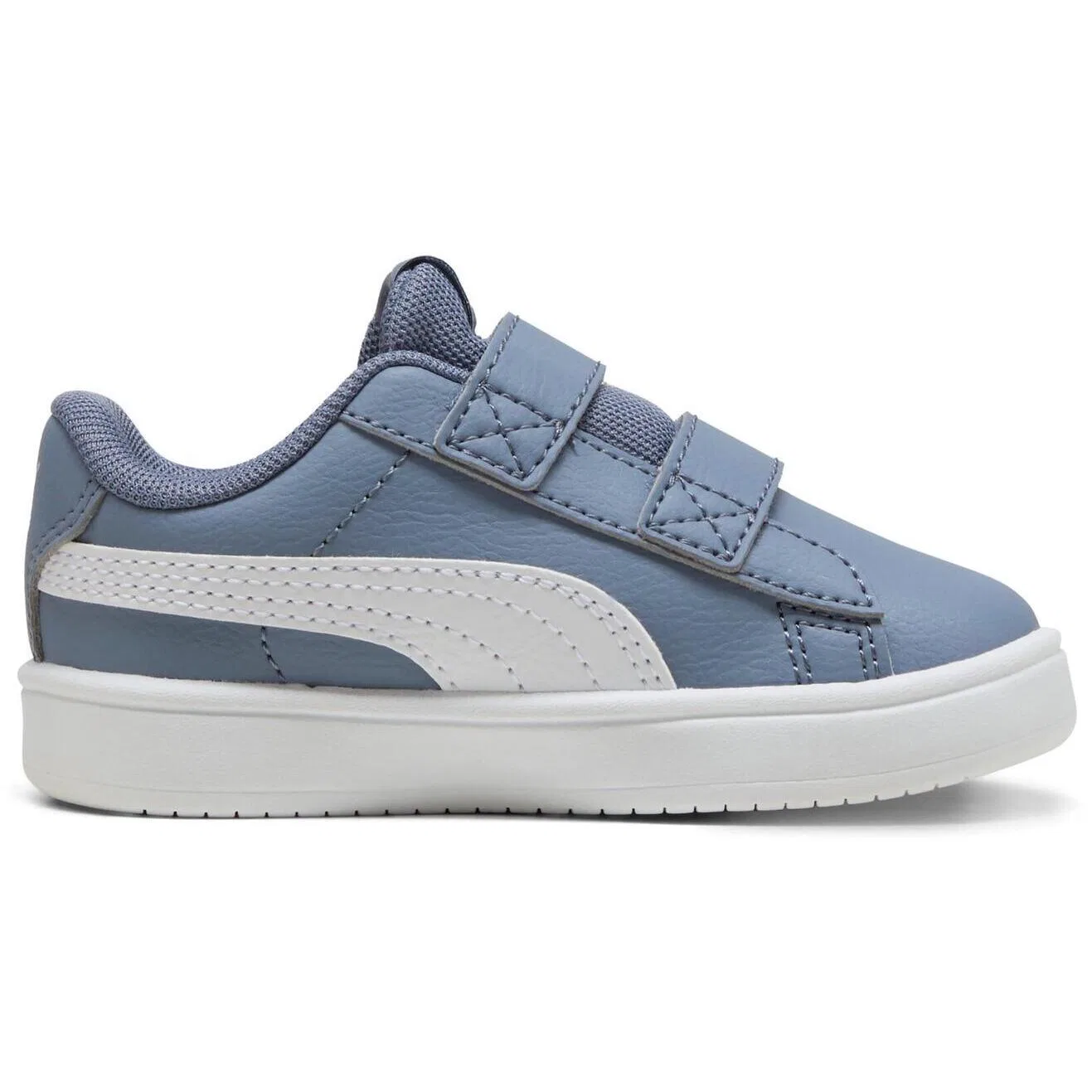 Детские кожаные кроссовки Puma Rickie Classic V Inf, Blau — фото 4