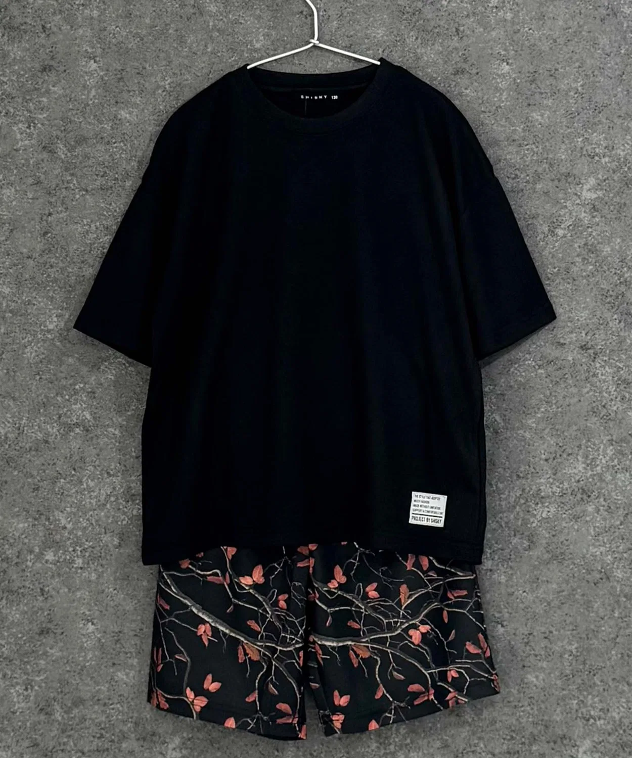 Детский комплект из куртки и брюк из сухого меша с принтом, модель DRY Mesh SHISKY, Black — фото 2