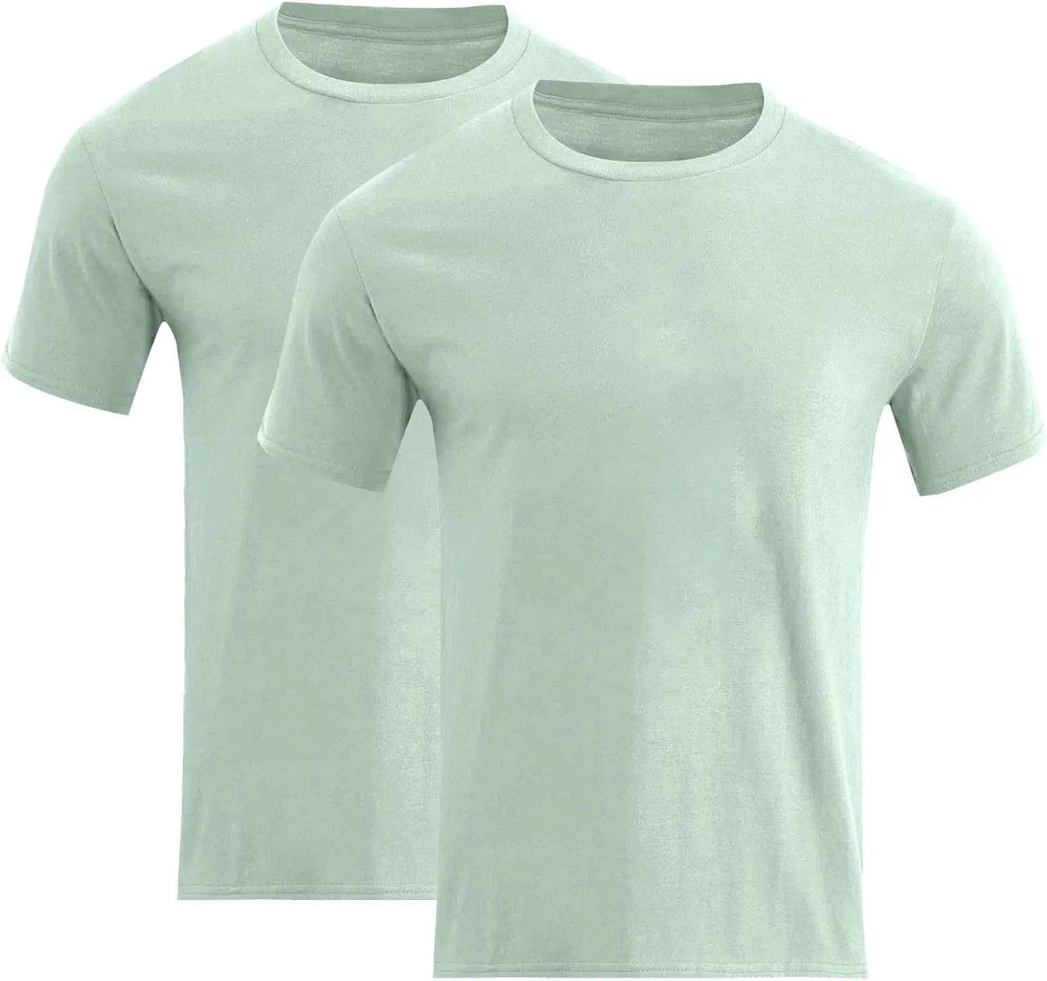 Мужская футболка с круглым вырезом 2-pack, Mint Green — фото 2