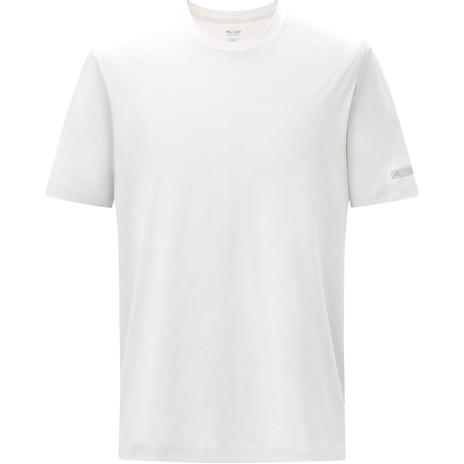 Детская футболка с круглым вырезом PELLIOT Classic 1.0, Pearl White