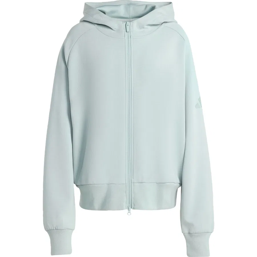 Худи с полной застежкой-молнией Soft Lux Full-Zip Hoodie adidas, Разноцветный — фото 3