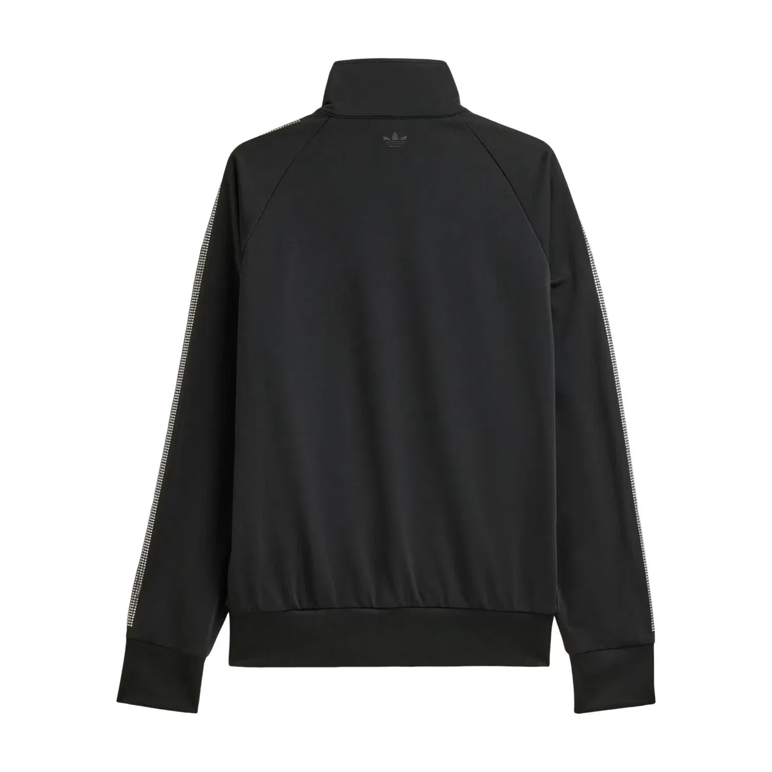 Мужская куртка с принтом Rhinestone Track Jacket Adidas, черный — фото 2