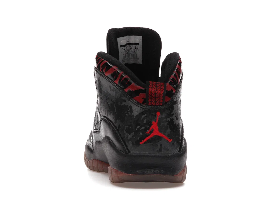 Детские кроссовки Lifestyle Jordan 10 Retro Jordan, Black/Gym Red — фото 4