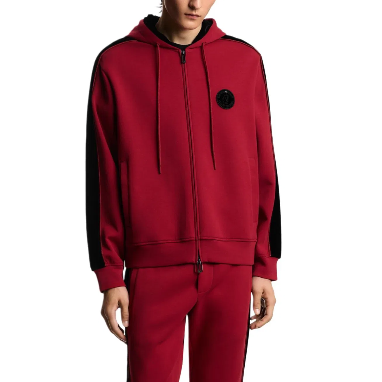 Мужская толстовка из ограниченной коллекции Year Of The Horse, EMPORIO ARMANI, Red — фото 4