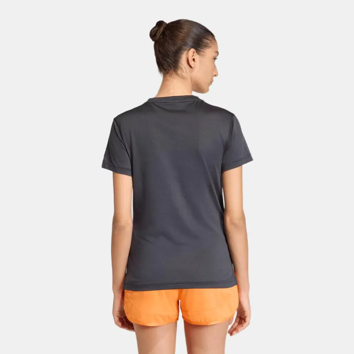 Женская футболка с V-образным вырезом Workout Essentials adidas, Черный — фото 2