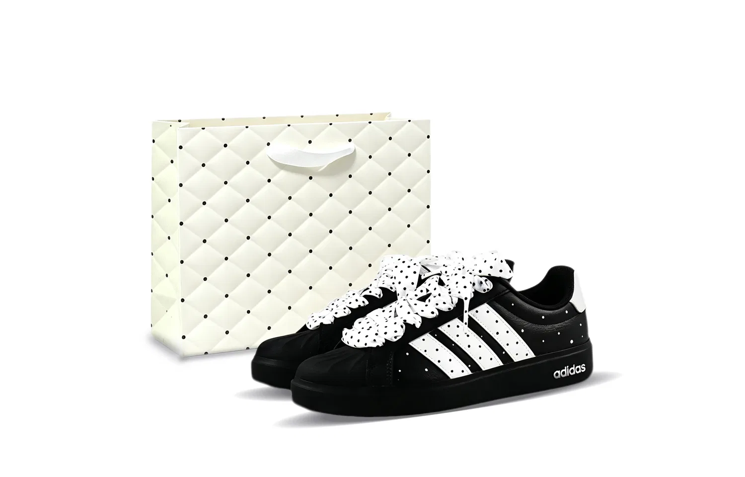 Детские кроссовки для скейтбординга с принтом Adidas Street Talk, White