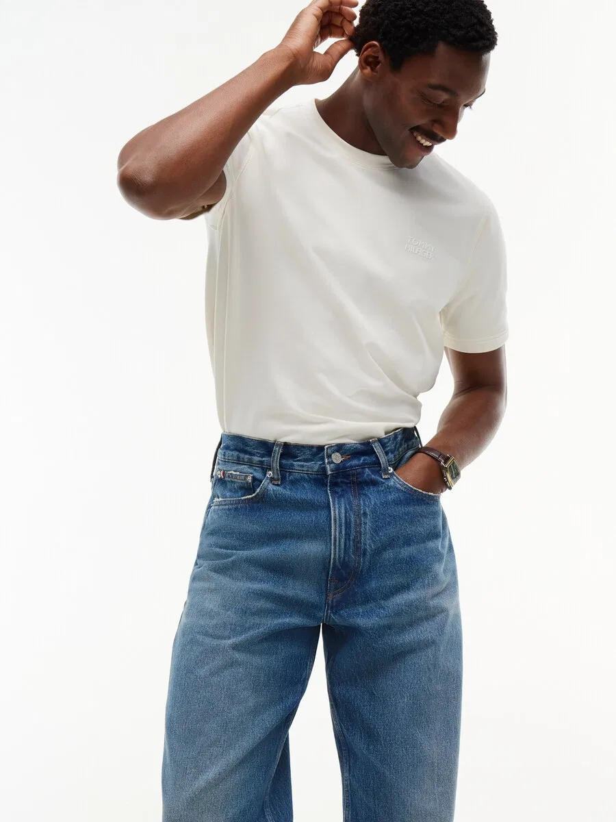 Джинсы TOMMY HILFIGER Regular Jeans 'RIVER' синего цвета — фото 4