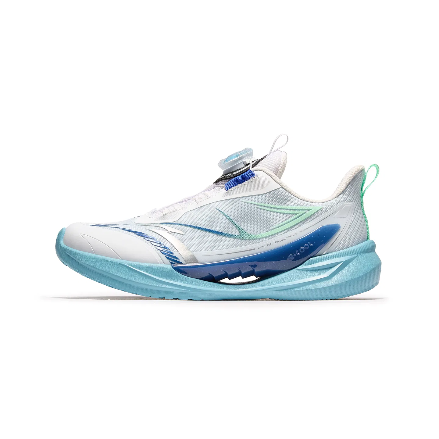 Детские кроссовки с низким верхом Yufeng 1.0 Antakids, Phantom Blue/Anta White