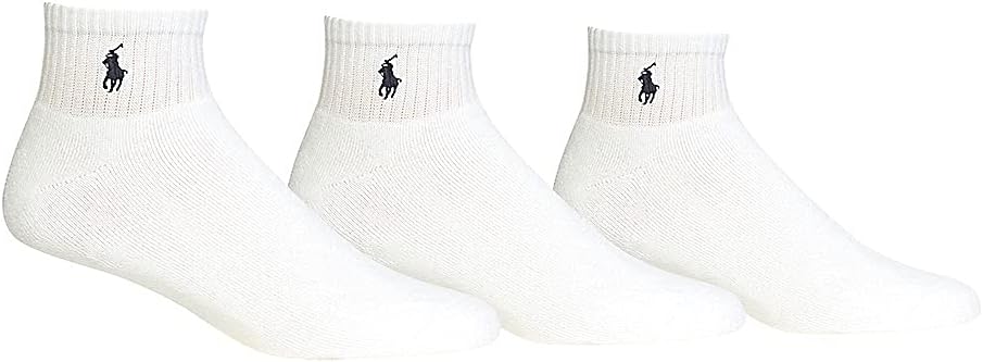 

Polo Ralph Lauren 3-Pack классические хлопковые носки, White