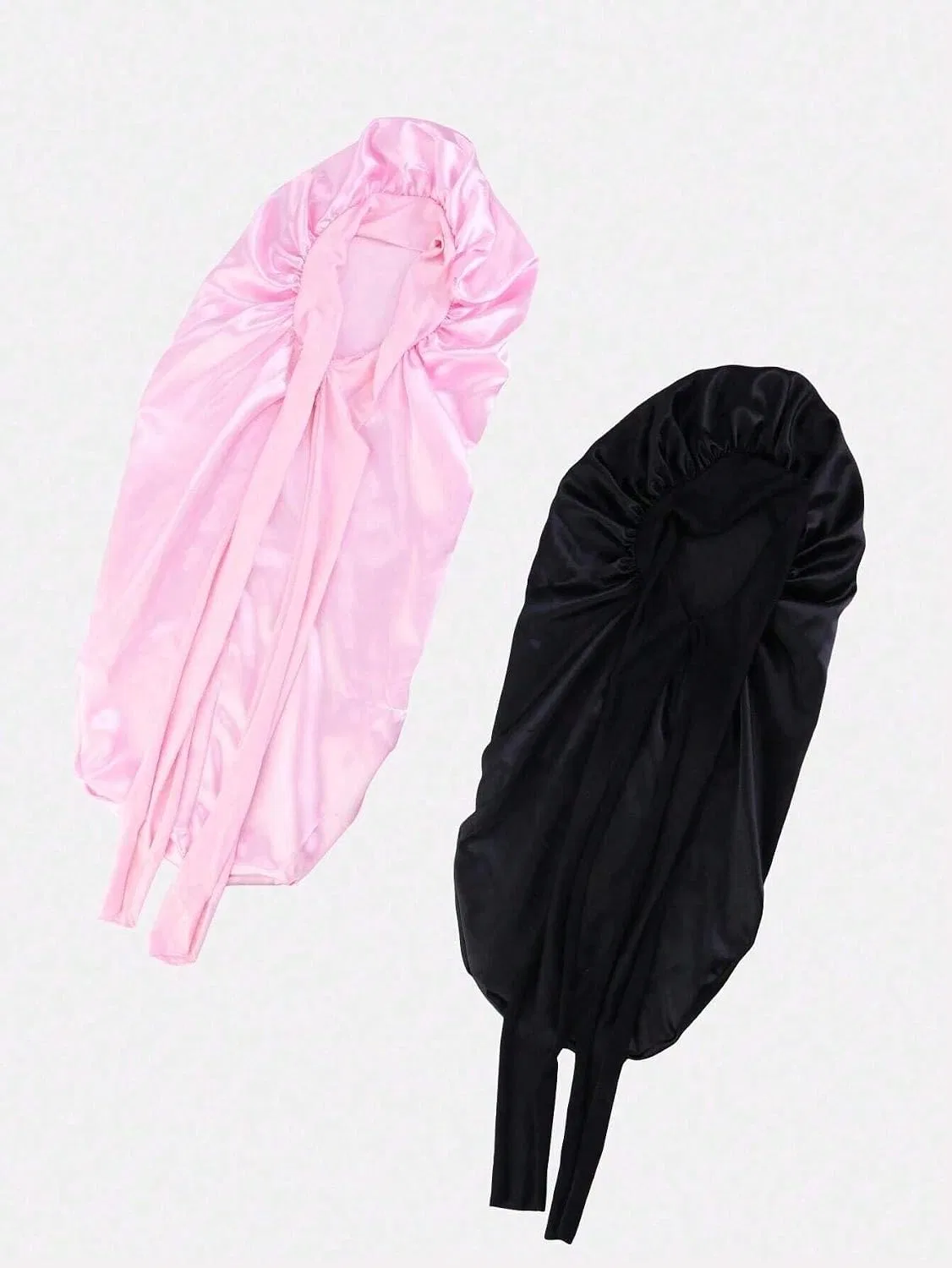 Шапочка для душа Satin, TroHollis, 1/3 шт, Black And Pink