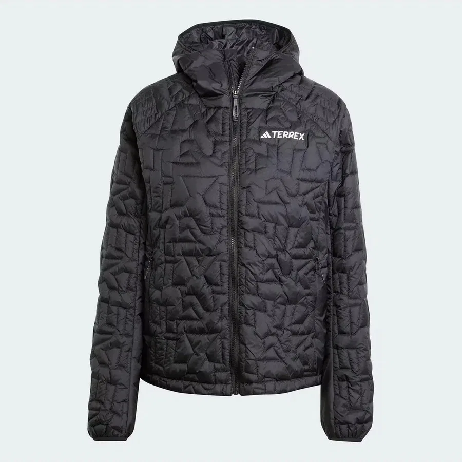 Женская ветрозащитная куртка с капюшоном Xpr Lf Ho Jkt adidas, Черный