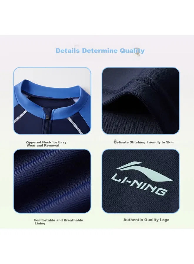 Комплект купальный для мальчиков с длинным рукавом Li-Ning — фото 4