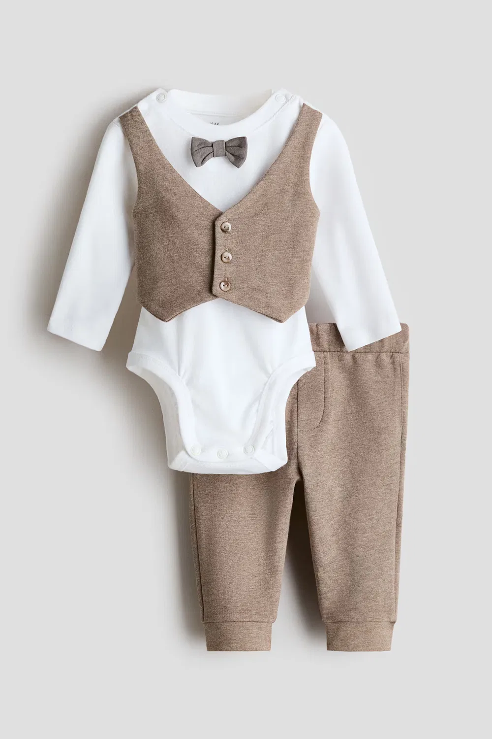 Комплект из 2 предметов для выхода в свет H&M, Beige/Weiß