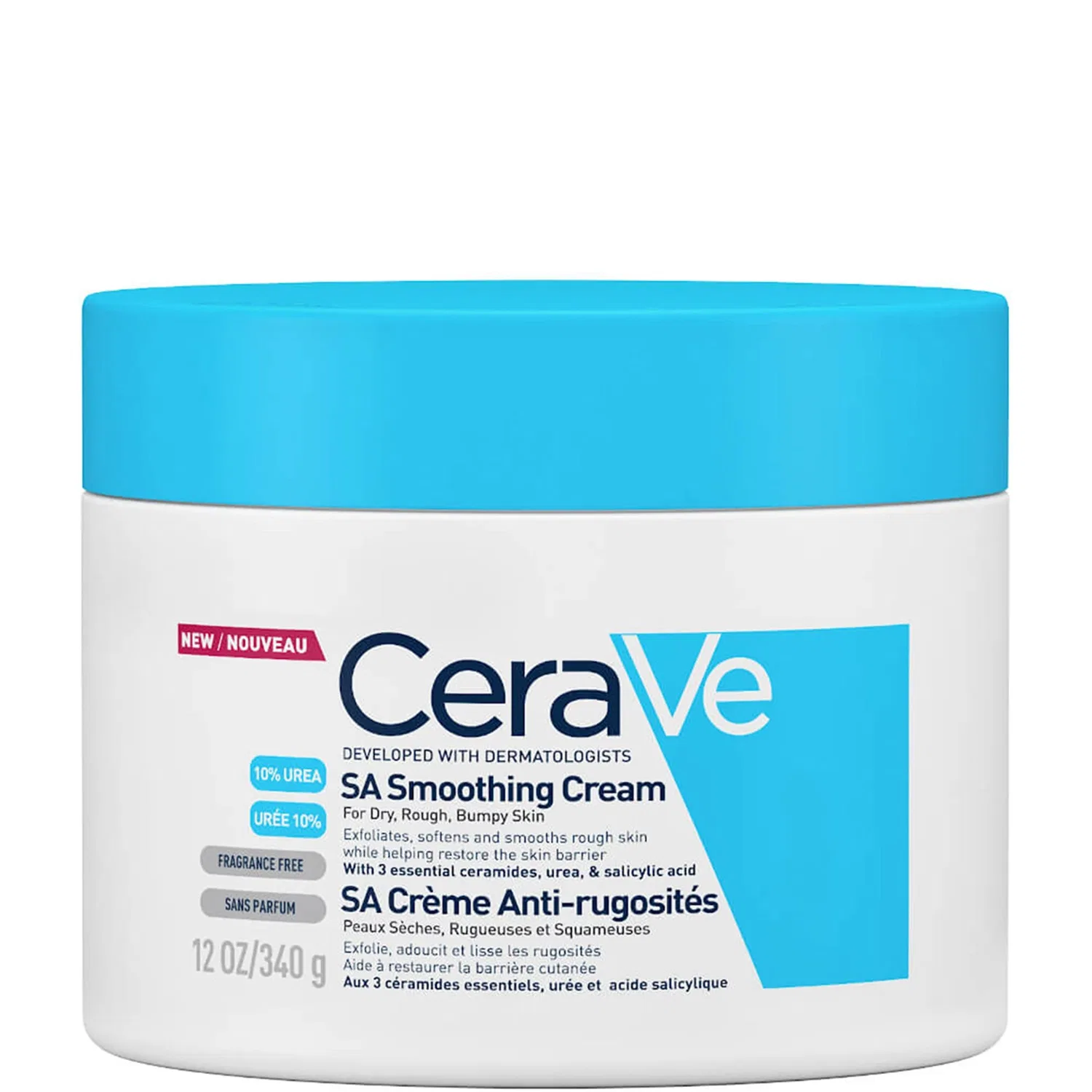 Крем для тела с салициловой кислотой SA Smoothing Cream CeraVe, 340 г