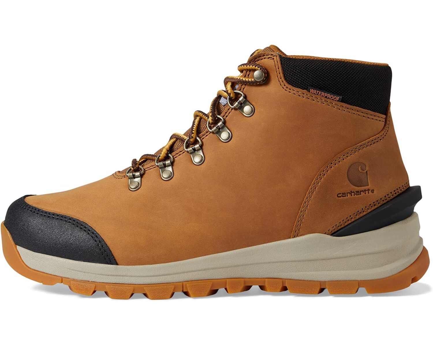 

Ботинки Gilmore Waterproof 5" Soft Toe Hiker Carhartt, коричневый