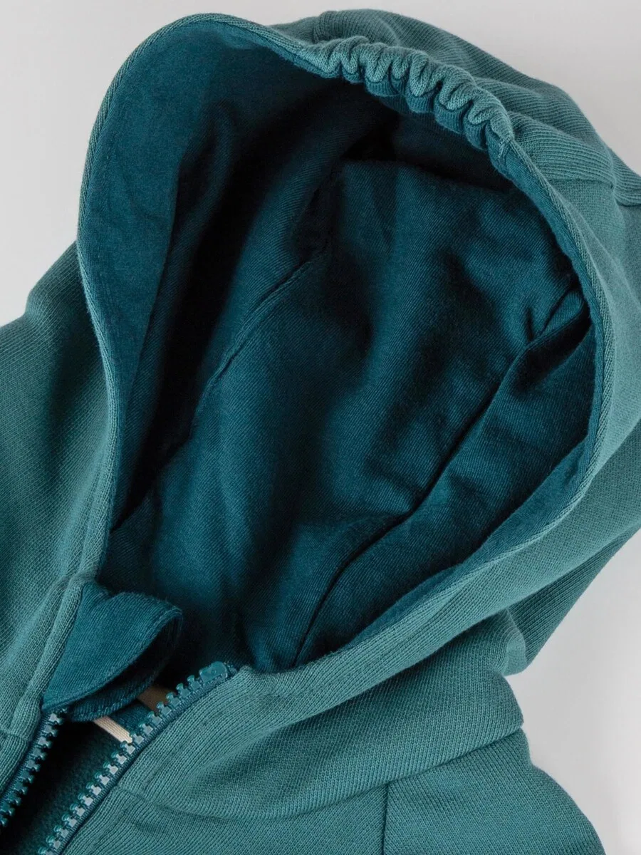 Толстовка на молнии SIGIKID, цвет «Sweatjacke», зеленая — фото 4