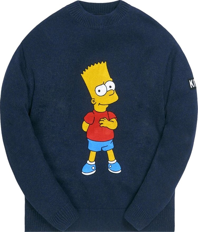 

Свитер Kith For The Simpsons Bart Intarsia Sweater 'Navy/Multicolor', синий