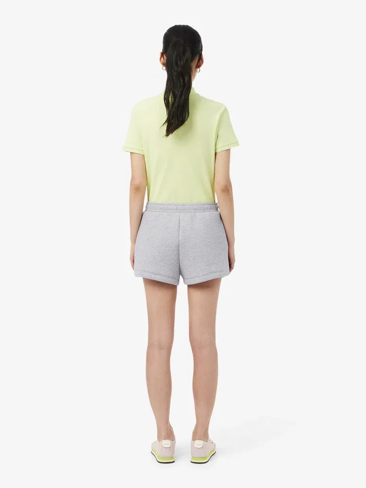 Шорты женские LACOSTE Double Face, Grey — фото 3