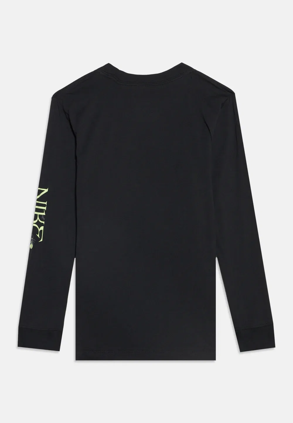 Футболка унисекс с длинными рукавами в жутковатом стиле Nike Sportswear, Black — фото 2