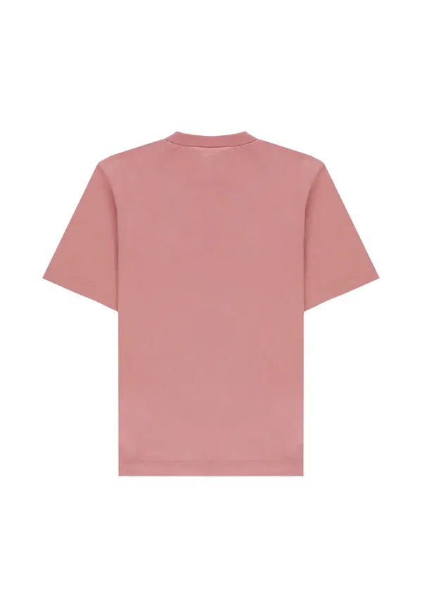 Футболка с принтом T-shirt con logo Marni, розовый — фото 2