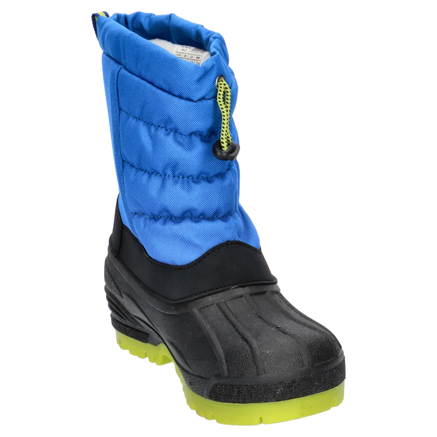 Детские зимние ботинки с высокой посадкой CMP Kids Hanki 3.0 Snow Boots, Konigsblau Schwarz Grun — фото 2