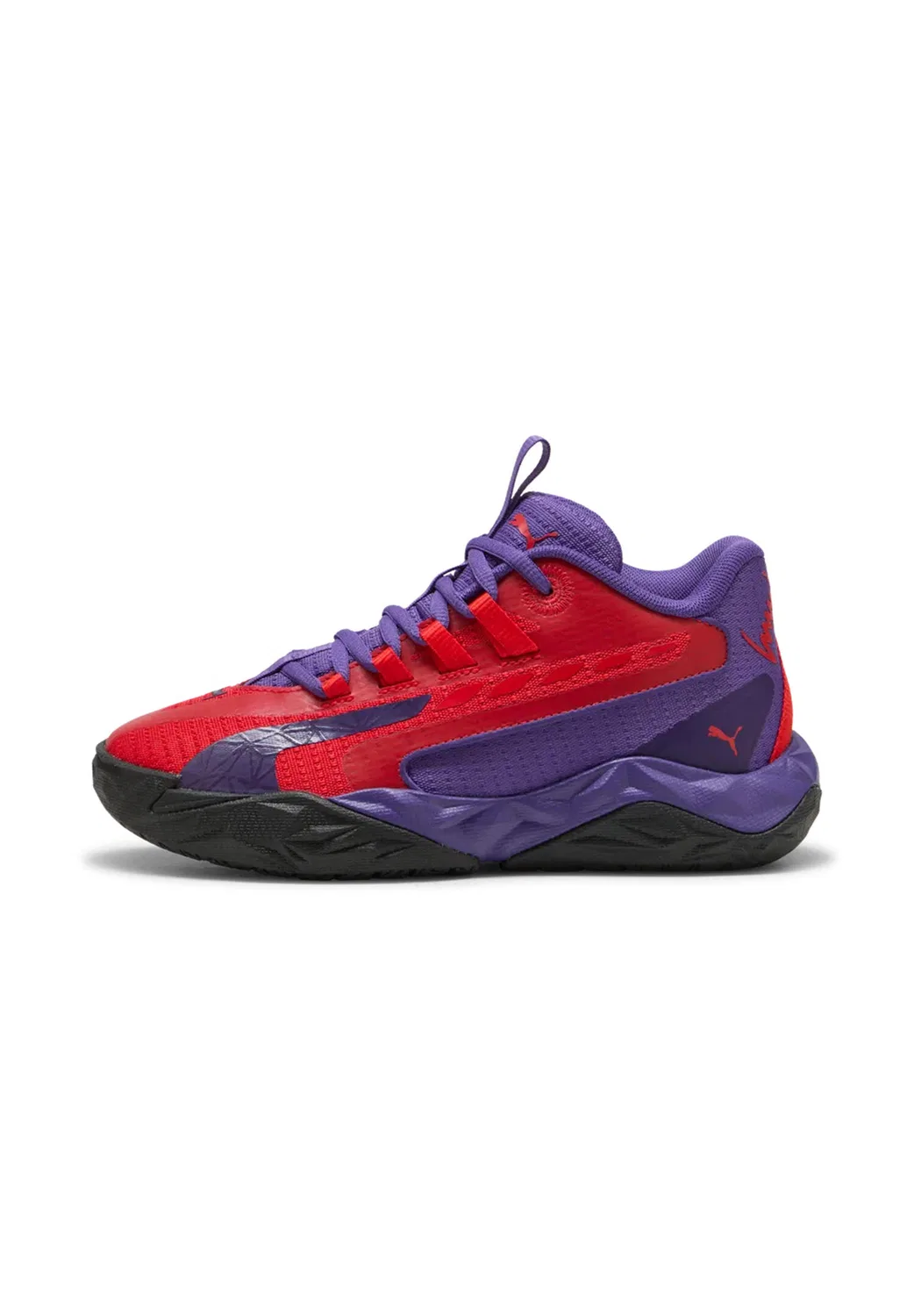 Детские кроссовки для мальчиков Dagger 2 Junior Puma, Violet Red Black — фото 2