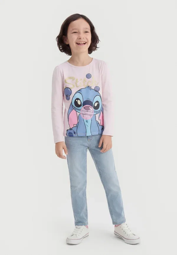 Лонгслив с принтом Stitch Name It, lavender fog, лавандовый