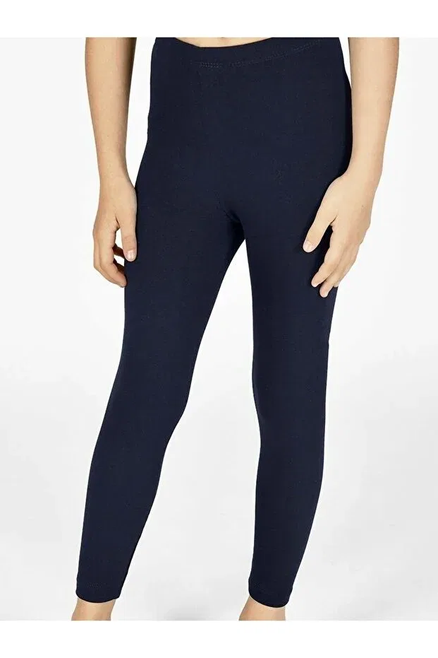 Детские леггинсы для девочек хлопковые Bilgens Butik, Navy Blue