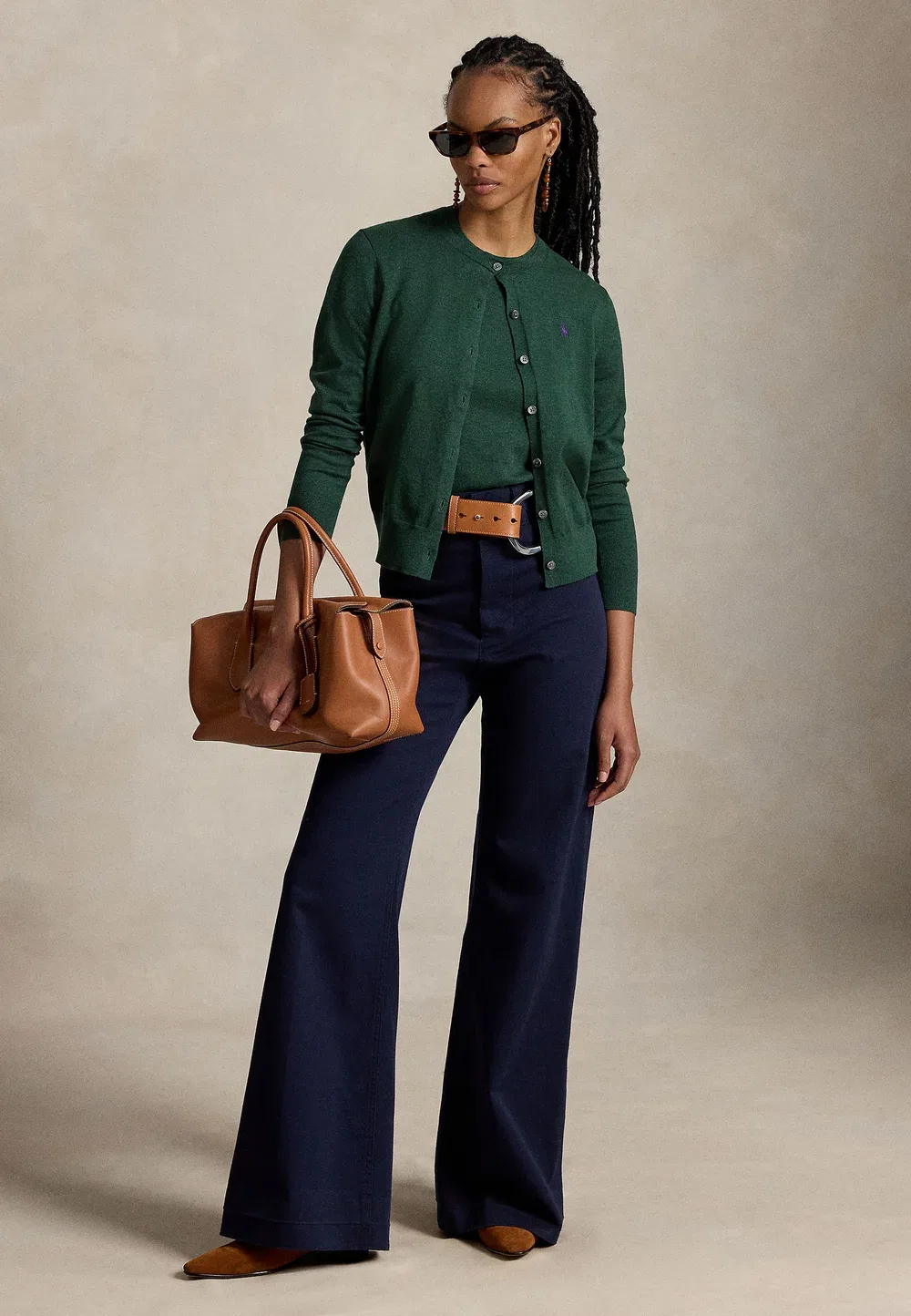 Простая футболка Polo Ralph Lauren, Scotch Pine Heather — фото 2
