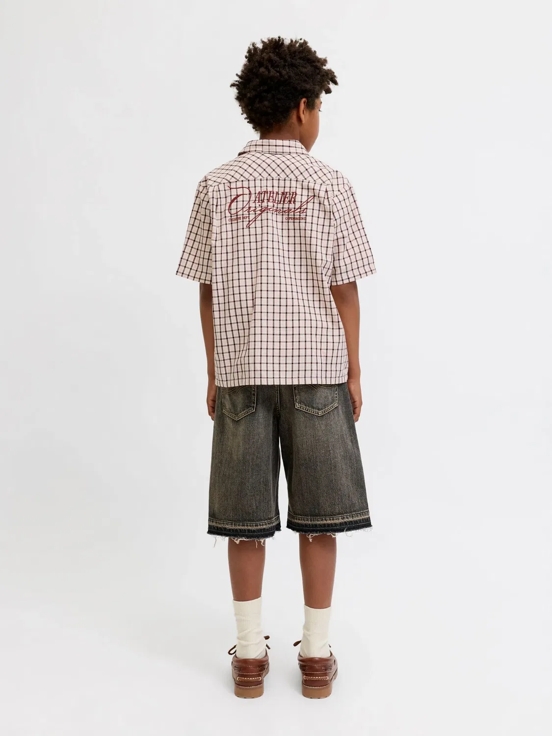 Рубашка классическая Jack & Jones Junior, белый — фото 4